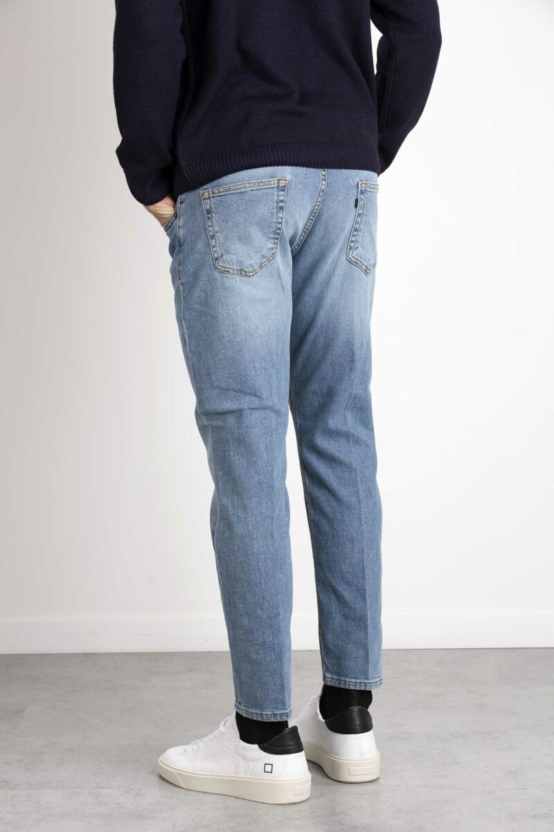 BEABLE-JEANS DAVIS SHORTER-BEDAVISSHOGKCW23 DENIM