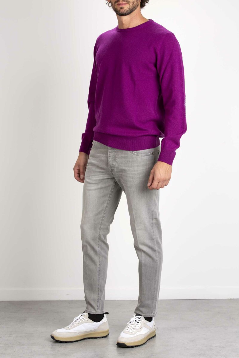BEABLE-JEANS DAVIS SHORTER COLOR-BEDAVISSHOHRCW23 GRIGIO