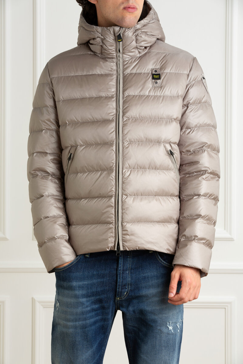 BLAUER-GIUBBINO TRAPUNTATO BASIC-BLUC03023006047 GRIGIO