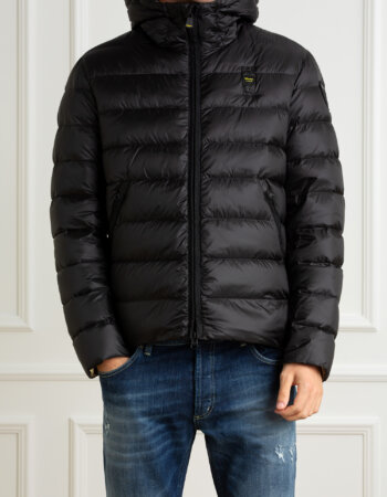 BLAUER-GIUBBINO TRAPUNTATO BASIC-BLUC03023006047 NERO