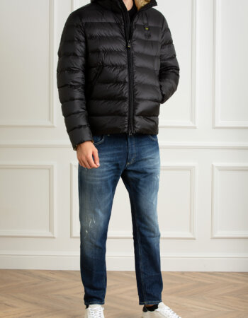 BLAUER-GIUBBINO TRAPUNTATO BASIC-BLUC03023006047 NERO