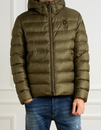 BLAUER-GIUBBINO TRAPUNTATO BASIC-BLUC03023006047 OLIVA