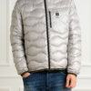 BLAUER-GIUBBINO TRAPUNTATO A ONDE-BLUC03030006355 GRIGIO