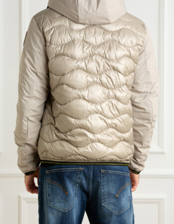 BLAUER-GIUBBINO TRAPUNTATO A ONDE-BLUC08034006355 BEIGE