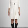 BLUGIRL-ABITO IN MAGLIA-BLURF3091MS99E CHALK