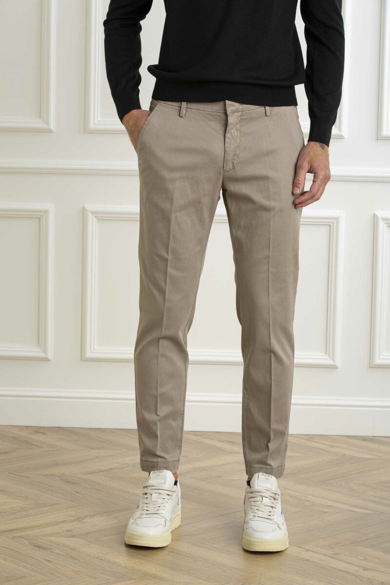 BRO SHIP-PANTALONE TAS. AMERICA MAIAMI CAPRI-BROBSMIA8343F24C ARGILLA