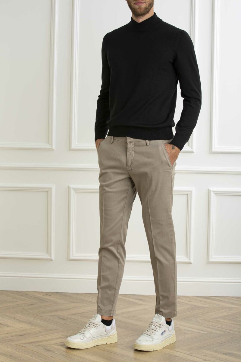 BRO SHIP-PANTALONE TAS. AMERICA MAIAMI CAPRI-BROBSMIA8343F24C ARGILLA