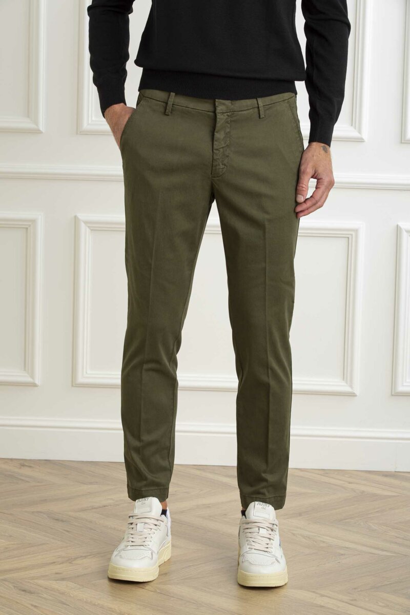 BRO SHIP-PANTALONE TAS. AMERICA MAIAMI CAPRI-BROBSMIA8343F24C MILITARE