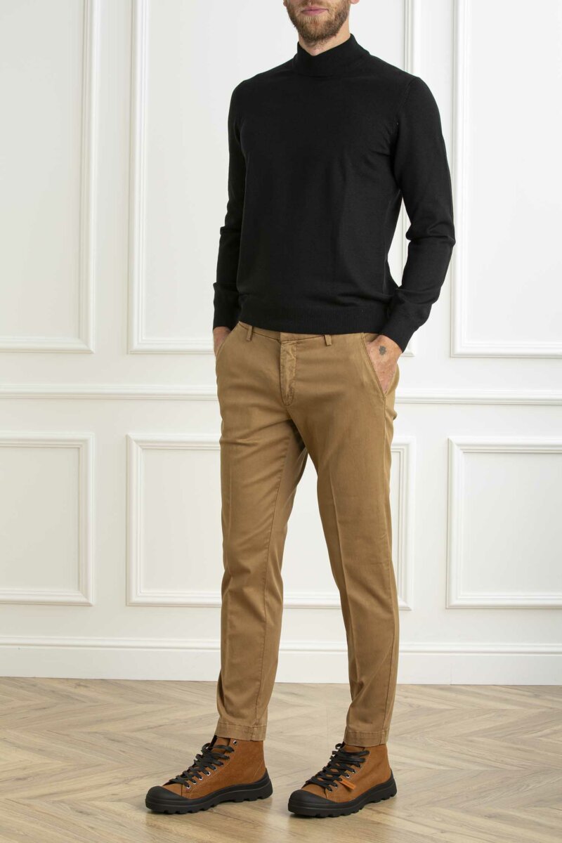 BRO SHIP-PANTALONE TAS. AMERICA MAIAMI CAPRI-BROBSMIA8343F24C OCRA