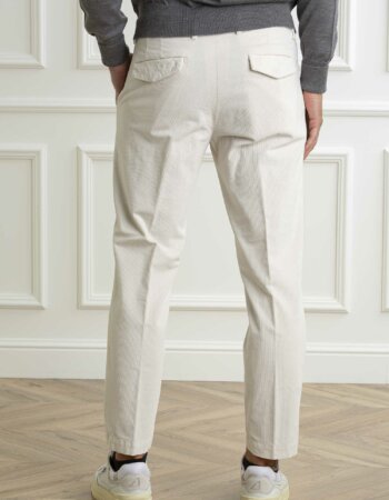 BRO SHIP-PANTALONE CARROT SARAJEVO-BROBSSAR8246F24 PANNA