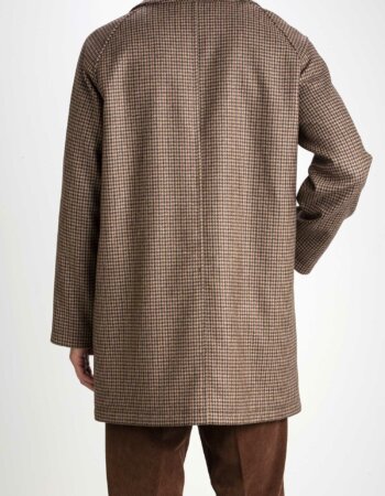 SELECT BOX-CAPPOTTO QUADRETTI-CIE22105TECNO MARRONE