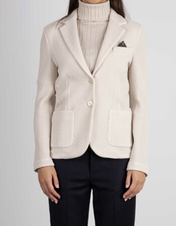 CIRCOLO 1901-GIACCA DONNA LANA-CIFD2921 BEIGE