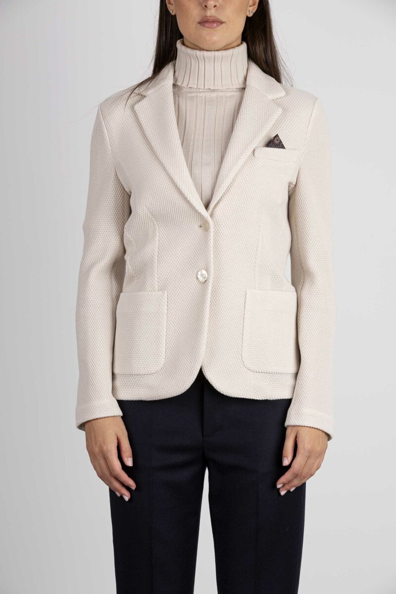 CIRCOLO 1901-GIACCA DONNA LANA-CIFD2921 BEIGE