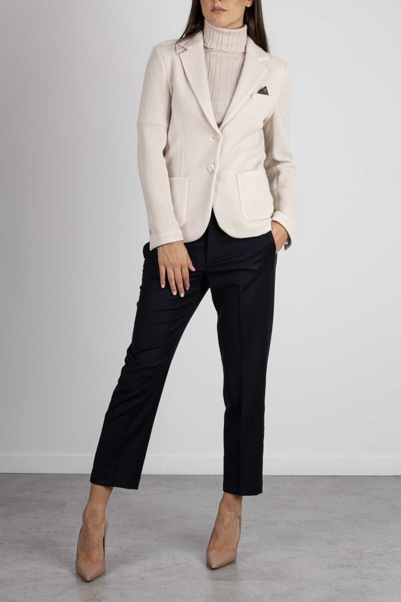 CIRCOLO 1901-GIACCA DONNA LANA-CIFD2921 BEIGE