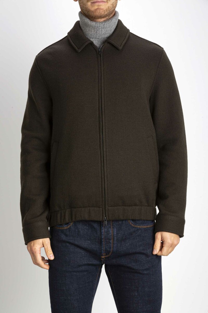 CIRCOLO 1901-GIUBBINO ZIP-CIRCN3740 GREEN