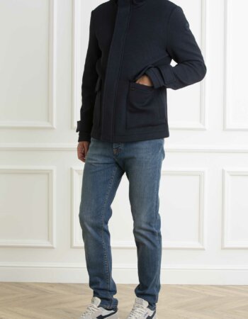 COLMAR ORIGINALS-GIUBBINO LANA/NYLON UOMO-COL11718Y0 NAVY