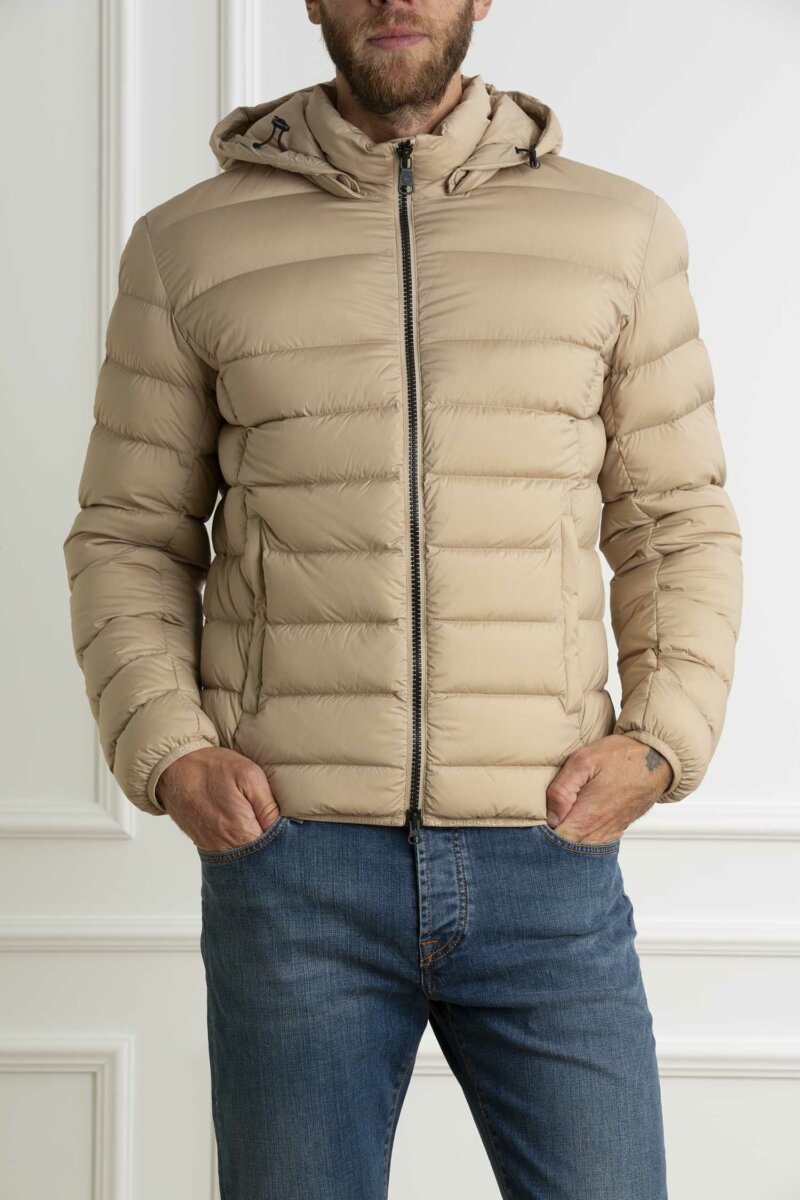 COLMAR ORIGINALS-PIUMINO STRECH CAPPUCCIO STACCABILE-COL12222SEA24 ARIZONA