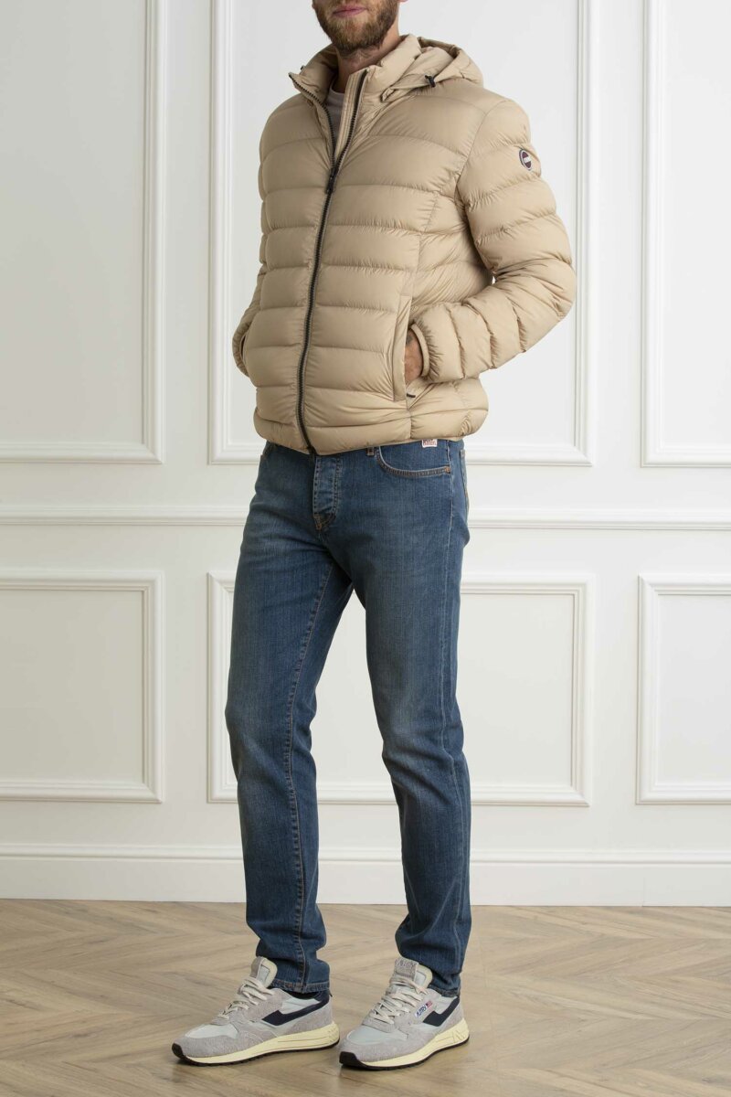 COLMAR ORIGINALS-PIUMINO STRECH CAPPUCCIO STACCABILE-COL12222SEA24 ARIZONA