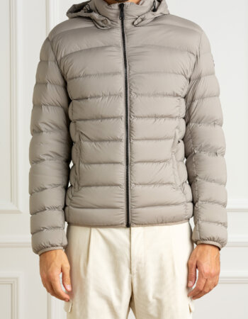 COLMAR ORIGINALS-PIUMINO STRECH CAPPUCCIO STACCABILE-COL12222SEA24 TORTORA