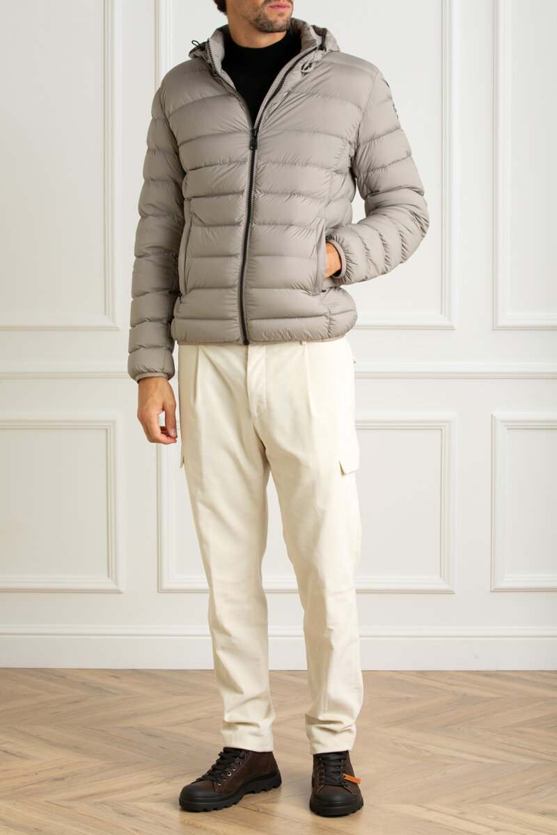COLMAR ORIGINALS-PIUMINO STRECH CAPPUCCIO STACCABILE-COL12222SEA24 TORTORA