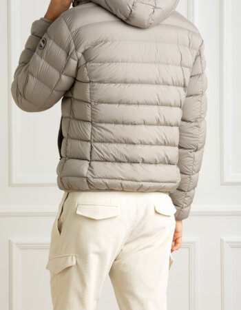 COLMAR ORIGINALS-PIUMINO STRECH CAPPUCCIO STACCABILE-COL12222SEA24 TORTORA