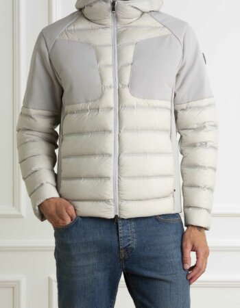 COLMAR ORIGINALS-PIUMINO BIMAT UOMO CAPPUCCIO-COL1286N1WQ ICE