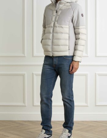 COLMAR ORIGINALS-PIUMINO BIMAT UOMO CAPPUCCIO-COL1286N1WQ ICE