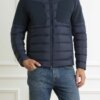 COLMAR ORIGINALS-PIUMINO BIMAT UOMO CAPPUCCIO-COL1286N1WQ NAVY