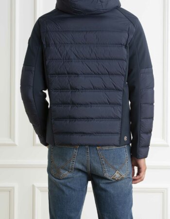 COLMAR ORIGINALS-PIUMINO BIMAT UOMO CAPPUCCIO-COL1286N1WQ NAVY