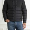 COLMAR ORIGINALS-PIUMINO BIMAT UOMO CAPPUCCIO-COL1286N1WQ NERO