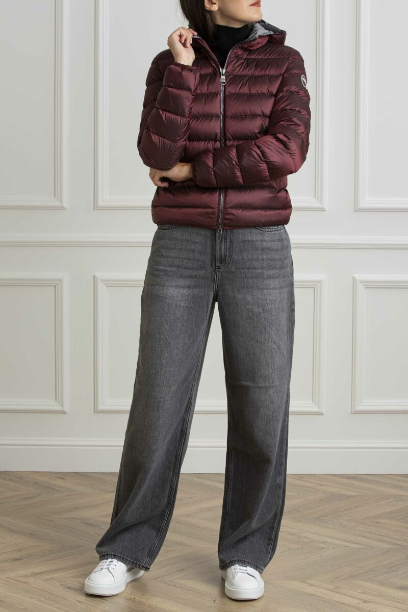 COLMAR ORIGINALS-PIUMINO CORTO CAPPUCCIO DONNA-COL2286N2Y0 BRUNETTE