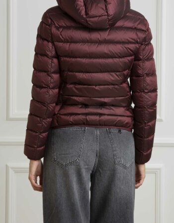COLMAR ORIGINALS-PIUMINO CORTO CAPPUCCIO DONNA-COL2286N2Y0 BRUNETTE