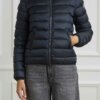 COLMAR ORIGINALS-PIUMINO CORTO CAPPUCCIO DONNA-COL2286N2Y0 NAVY