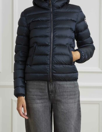 COLMAR ORIGINALS-PIUMINO CORTO CAPPUCCIO DONNA-COL2286N2Y0 NAVY