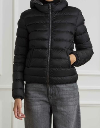 COLMAR ORIGINALS-PIUMINO CORTO CAPPUCCIO DONNA-COL2286N2Y0 NERO