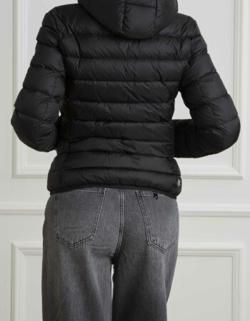 COLMAR ORIGINALS-PIUMINO CORTO CAPPUCCIO DONNA-COL2286N2Y0 NERO