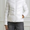 COLMAR ORIGINALS-PIUMINO CORTO LACCATO-COL22958XVA24 BIANCO