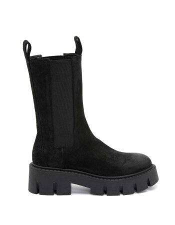 COPENHAGEN-CPH BOOTS WAXED SUEDE-COP0139WSBK BLACK