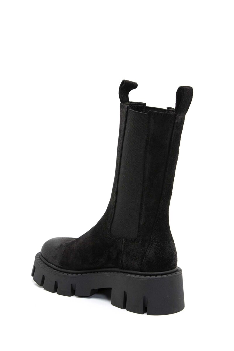 COPENHAGEN-CPH BOOTS WAXED SUEDE-COP0139WSBK BLACK
