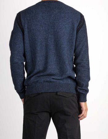 CP COMPANY-MAGLIA GIRO FLEECE-CPKN197A006170AA3 RIVIERA