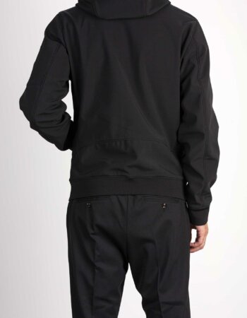 CP COMPANY-GIUBBINO SHELL-R HOOD-CPOW003A006097AA3 NERO
