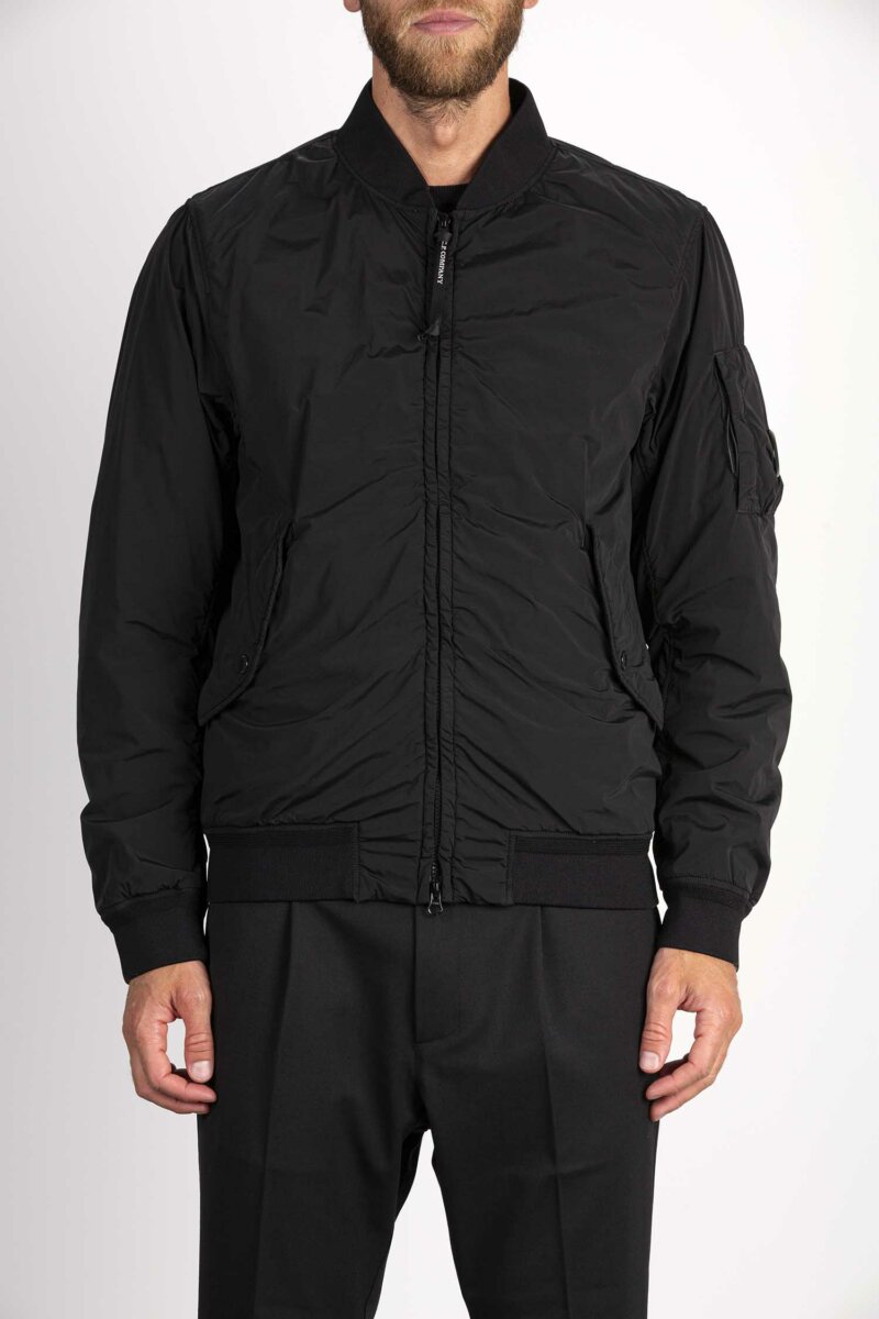 CP COMPANY-GIUBBINO NYCRA-R BOMBER-CPOW249A005864G NERO