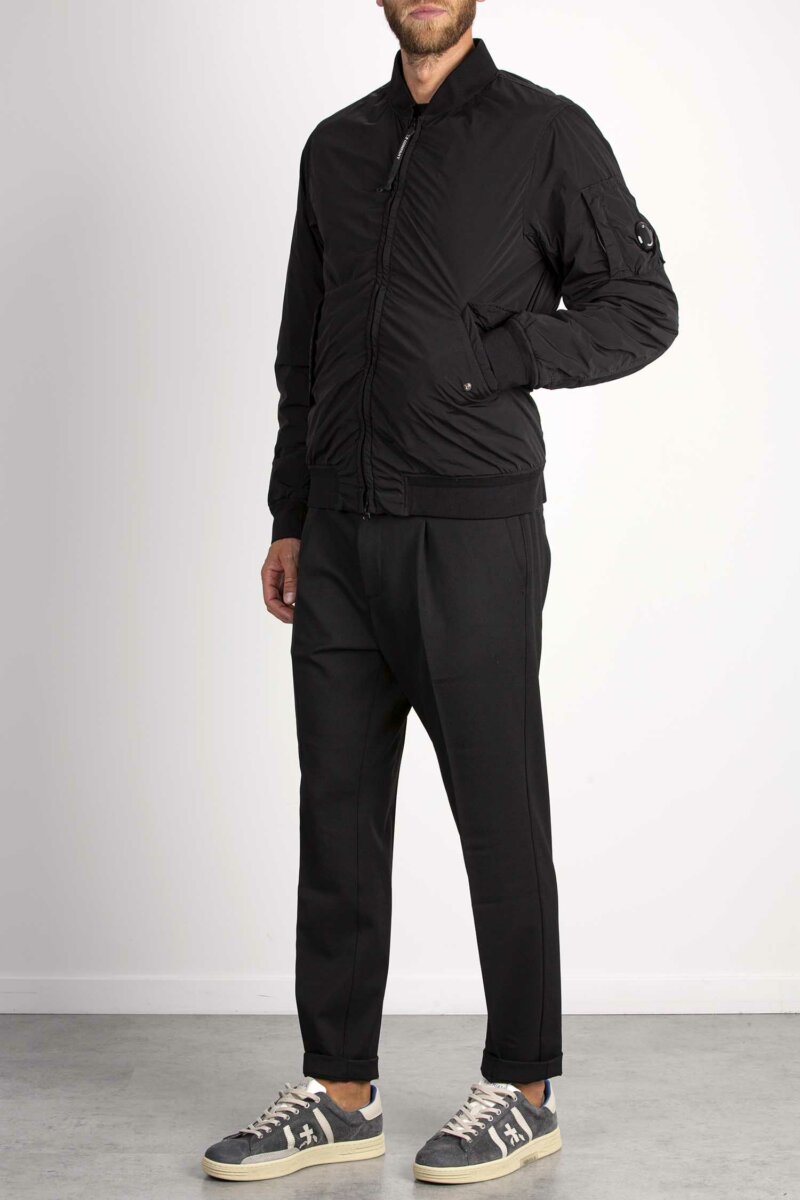 CP COMPANY-GIUBBINO NYCRA-R BOMBER-CPOW249A005864G NERO