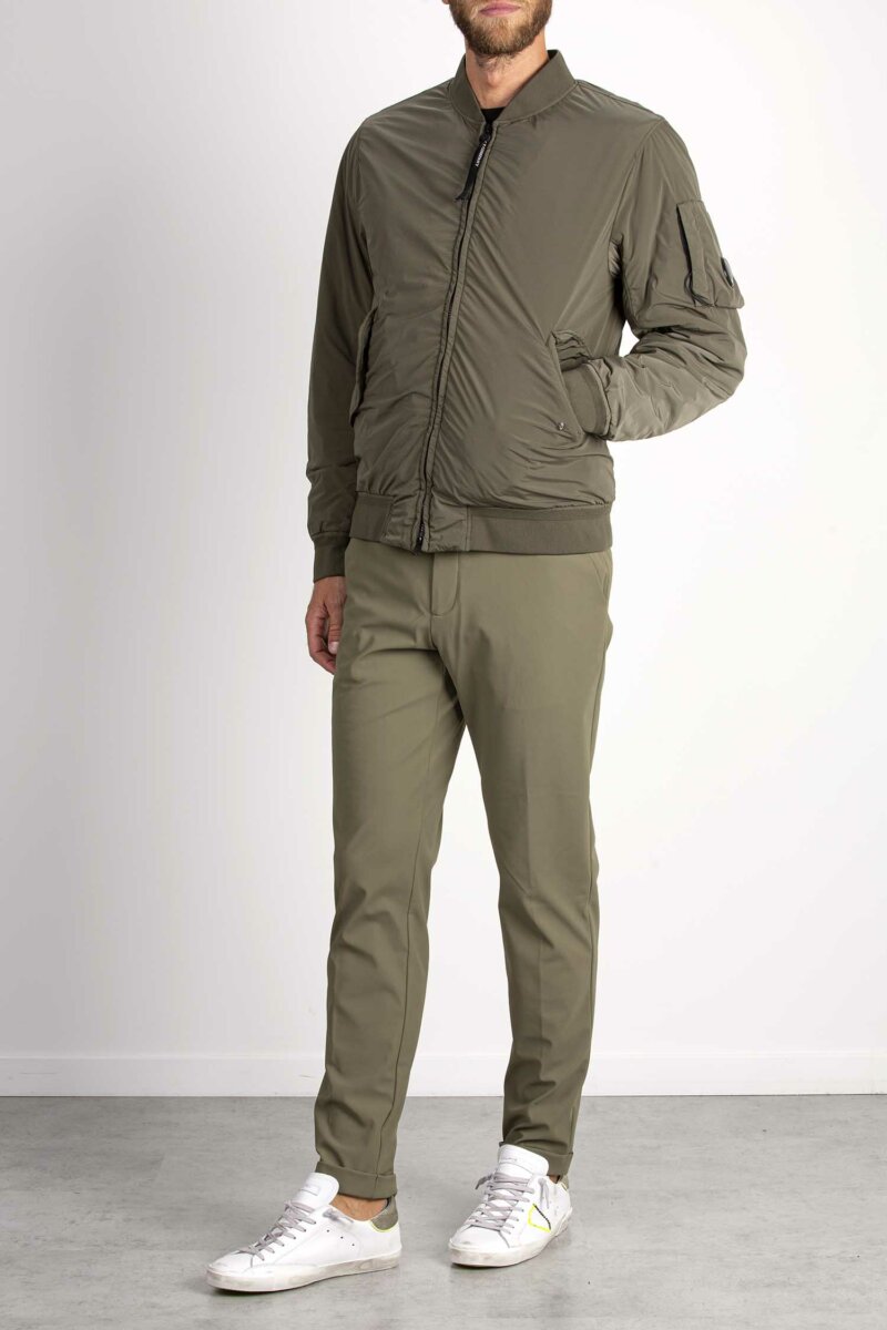 CP COMPANY-GIUBBINO NYCRA-R BOMBER-CPOW249A005864G OLIVA
