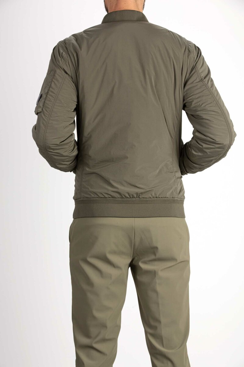 CP COMPANY-GIUBBINO NYCRA-R BOMBER-CPOW249A005864G OLIVA