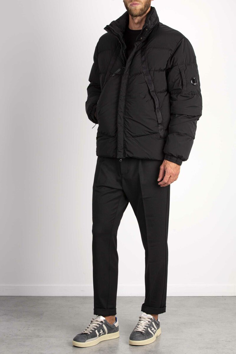 CP COMPANY-GIUBBINO NYCRA-R DOWN-CPOW254A005864G NERO