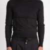 CRUNA-PANTALONE LANA TECNICA-CRUMITTE1215 NERO