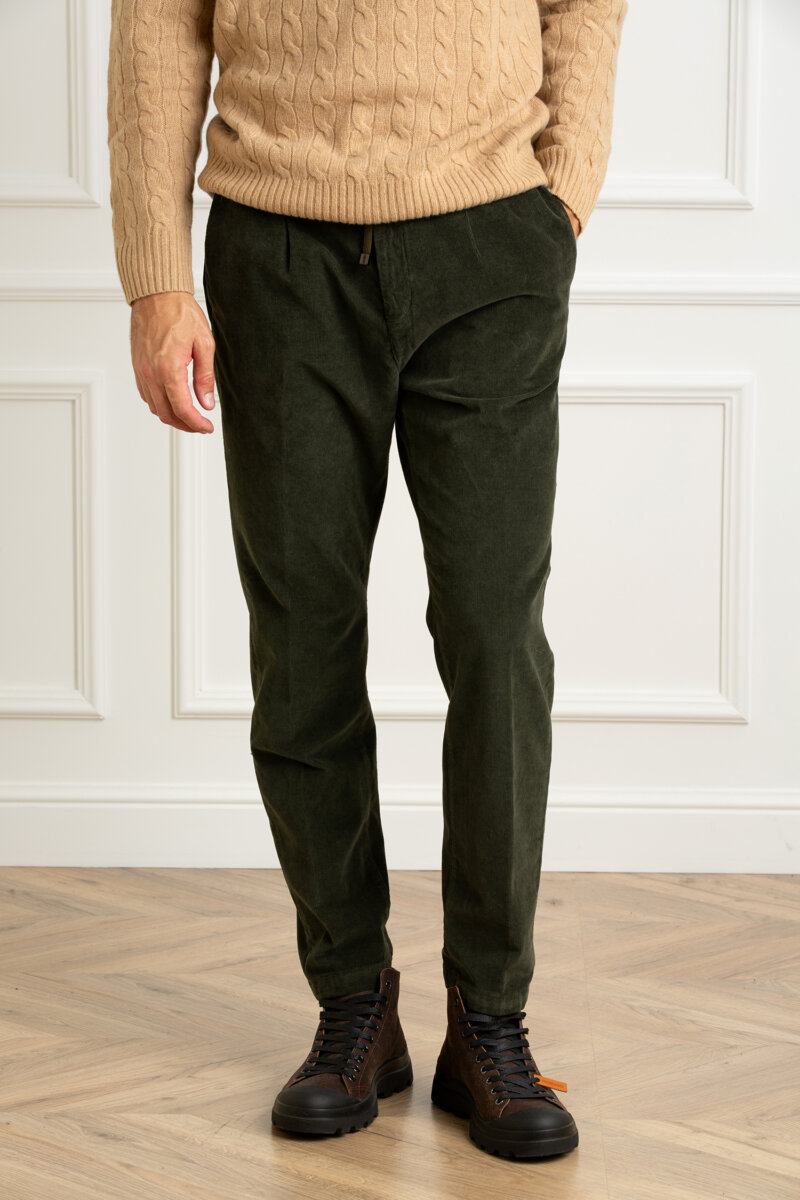 CRUNA-PANTALONE MITTE 1405-CRUMITTE1405 MILITARE