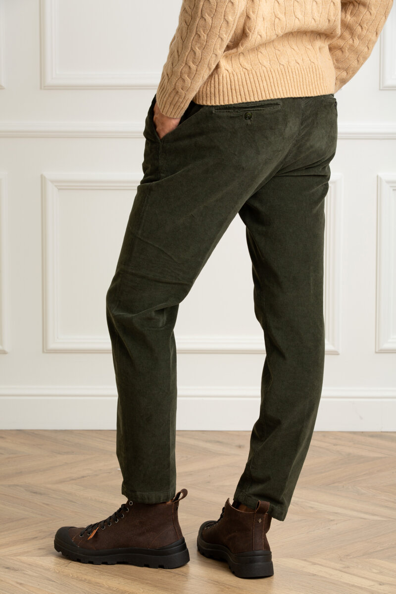 CRUNA-PANTALONE MITTE 1405-CRUMITTE1405 MILITARE