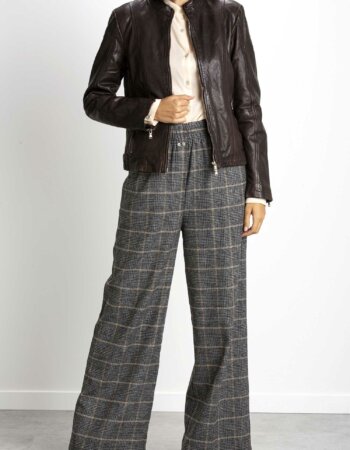 D'AMICO-BOMBER IN PELLE-DADGD0118 MORO
